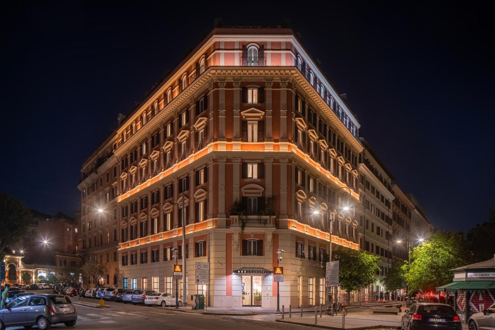 Una Hotels Trastevere Roma Esterno foto